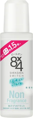 エイトフォー 8x4 ロールオン 無香料 特大 68ml 【医薬部外品】 制汗剤 デオドラント 速乾