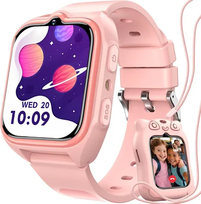 Blackview 4G Smartwatch para Niños con GPS, SOS, Llamadas de Video y Chat de Voz