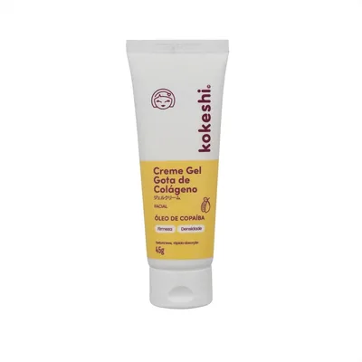 Creme Gel Gota de Colágeno Kokeshi 45 g - Embalagem Nova