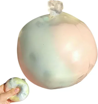 Wax Cracking Stress Ball - Soft Gel Fidget Toy with Crackable Textures, Slow Rebound Crispy Chocolate