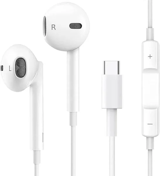 Casques USB C, Son HiFi Stéréo Compatible avec iPhone 17/16/15 Pro Max Plus, iPad Pro Air, Samsung Galaxy S25/S24/S23 - Meilleures Offres