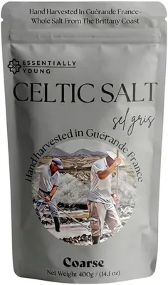 Celtic Salt Sel Gris 400g - Hand Harvested, Rich in Minerals | Best Deal