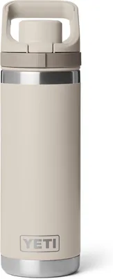 YETI Rambler 18 oz Water Bottle with Flip Chug Cap, Cape Taupe