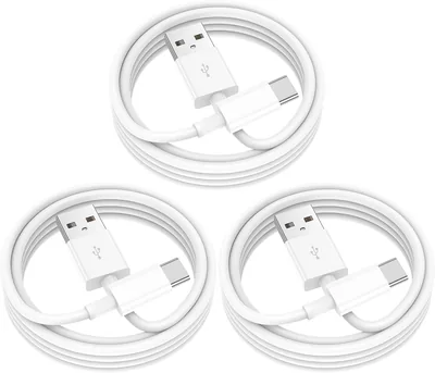 BSTOEM USB C Charger Cable 3Pack 2M Type C