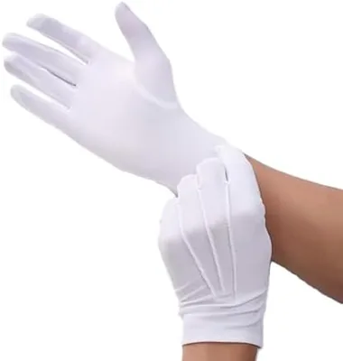Guantes Escolares de Algodón para Eventos Formales y Desfiles - Mejor Precio