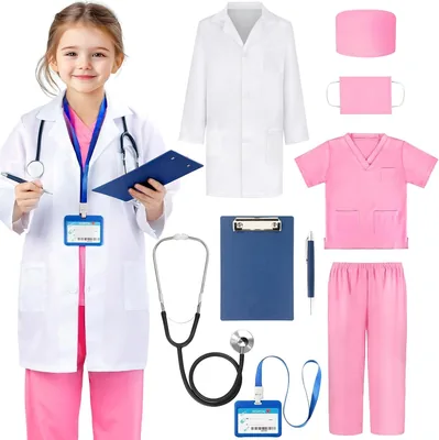 Doctor Costume for Kids 3-14 Best Deal