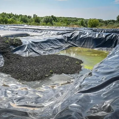 Tough-Du Pond Liner 35S - Vattenkränkt, tyckt Membrar för utomhusanvändning, perfekt för poolar och dammar, 66x1.5 (Färg: Svart)