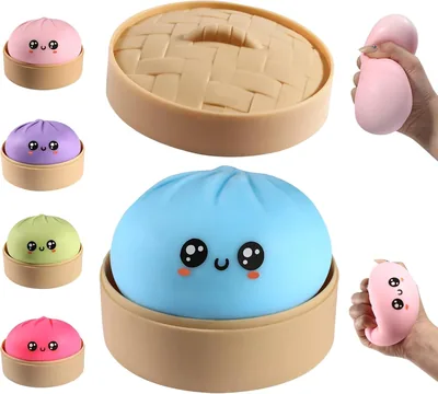 ORCHID M® Big Glitter Dumpling Squishy Stress Ball Toy 50% Off