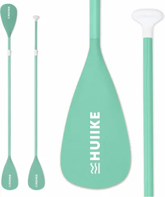 Wiosło do Deski SUP 2 w 1 z Aluminium - HUIIKE | Wiosło Deski Paddleboard, Paddle 4 Odłączane Części