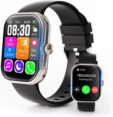 スマートウォッチ 2026モデル 長持ちバッテリーiPhone・Android対応