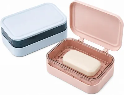 JADUFHU Travel Bar Soap Container 2-Pack Best Deal