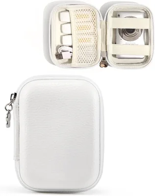 CAMKORY Digital Camera Case - Small Compact Holder for Kodak FZ45/FZ55, Canon IXUS 285 HS & Lecran