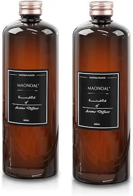 Luxury Hotel Signature Diffuser Oil - 1000ml + 2x500ml Blend, Long-Lasting Fragrance for Home & Office
