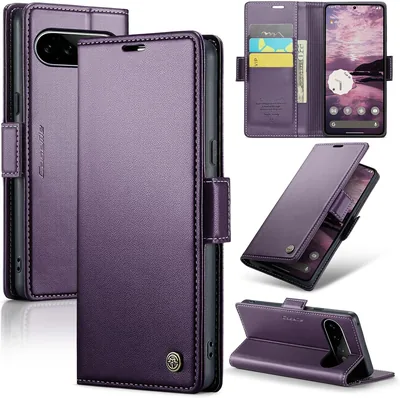 Idhiem Kartfalket Portmoné för Google Pixel 11 Pro, Paa (Purpa)