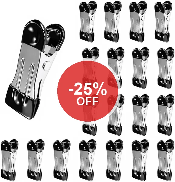JADUFHU 20 Pcs Clothes Pegs 25% Off