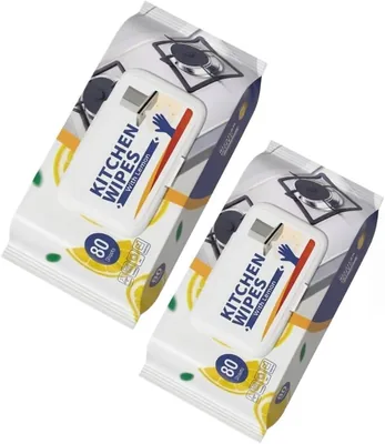 MOMENT Kitchen Cleaning Wet Wipes 2 Pack - Save 8%