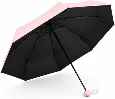 Umbrela Compacta Etrexonline de Viaje Portátil, Mini, Resistente al Agua y al Viento, Doblable para Sol y Lluvia - Mejor Oferta