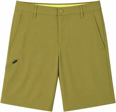 Men's Golf Shorts - Olive Green Quick Dry Athletic Wear