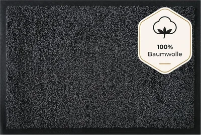 Floordirekt Doormat - Carat - 57% Off - Verschmutzungsfänger-Matte für Eingangsbereiche, Innen- & Außenbereich, rutschfeste Türmatte