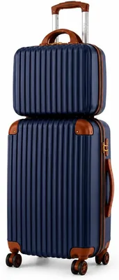 Mala de Bordo 10kg com Frasqueira Expansível Aprovada ANAC 4 Rodas Duplas 360° Cadeado Anti-Furto TSA