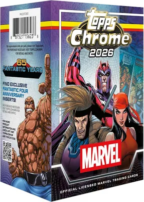2026 Topps Chrome Marvel Comics - Caja sellada de fábrica Best Deal