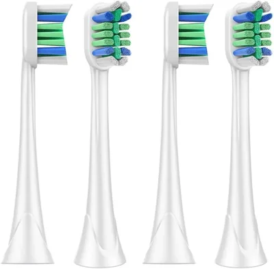 Replacement Brush Heads 4PCS for Philips Sonicare Toothbrushes, Dupont Bristles, Click-on System - Best Deal