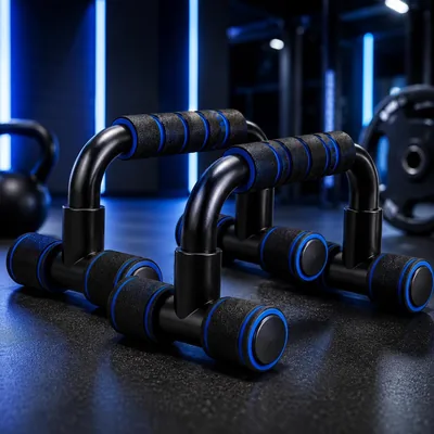 Suporte para Flexão de Braço Push Up - Barra Paralela com Pegada Anatômica Antiderrapante - Best Deal