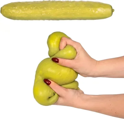 SLEEPHEAD® 11in Pickle Squishy - Jumbo Realistic Stress Ball