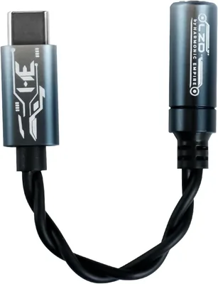 TANGZU HE Long Zhong DUI USB-C to 3.5mm Audio Adapter - Hi-Res 24bit/192kHz Hifi DAC Dongle