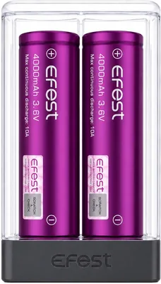 EFEST 4000 Rechargeable Battery 10A [Pack of 2]