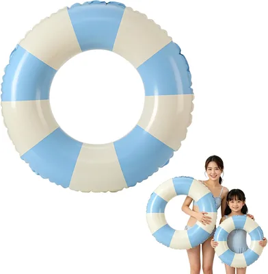 HomLee 浮き輪 子供用・大人用 23.6/27.6/31.5インチ (60/70/80/90cm) O形 防漏 水泳用