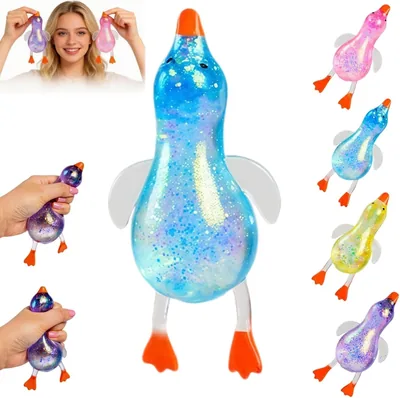 SLEEPHEAD®Cute Duck Squishy Stress Ball - Ultra Squishy Slow Rising Sensory Fidget Toy, Soft Moldabl