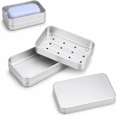 Aluminium Travel Soap Dish with Lid Best Deal