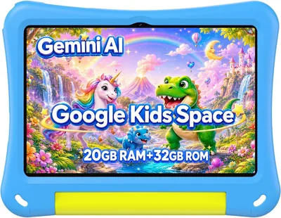 SvitOO Kids Tablet 10" Android Dinosaur Case 48% Off