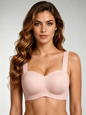 Sostén sin costuras transpirable para mujer, cómodo y sin anillos de acero - Mejor Oferta
