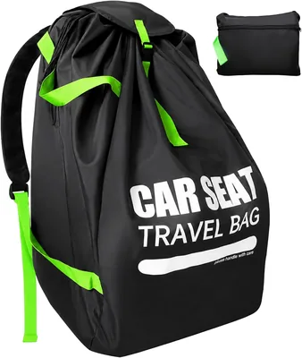 Car Seat Travel Bag - Padded Straps Large Air Travel Bag Best Deal