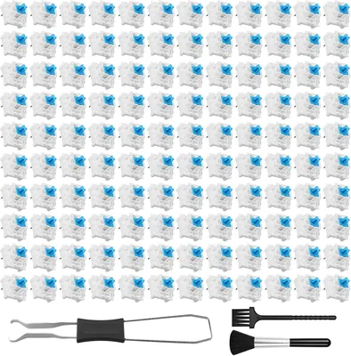 120 Pcs Blue Clicky Mechanical Keyboard Switches Best Deal
