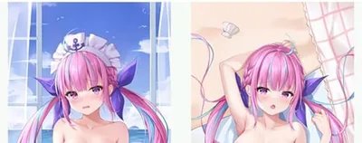 湊あくあ抱き枕カバー 160cm x 50cm 2wayトリコット 同人グッズ アニメ ゲーム (EX去衣版) [並行輸入品] ベストディール