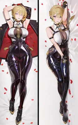 エブリン・シェヴァリエ抱き枕カバー ゼロゾーン 無地 160 cm x 50 cm 等身大フィギュアグッズ アニメ・ゲーム (健全版B) [並行輸入品]
