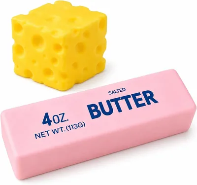 Squishy Fromage, Jouet Anti-Stress Doux, Montée Lentement, Toy Sensory Fidget Ad