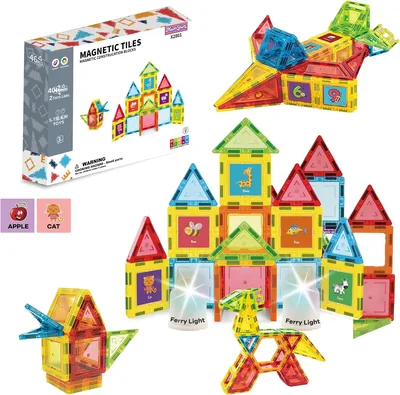 MUMYUM 46 pcs Tiles Set for Kids