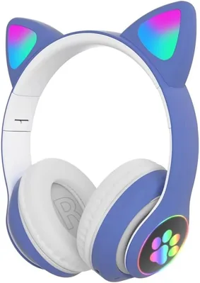 Cat Ear Bluetooth Wireless Headphones Purple - Best Deal