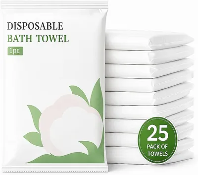 Disposable Bath Towels 80x160 cm 25 Pack Deal