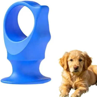犬用 バイトブロック 歯ブラシ用 猫 犬 歯磨き 指サック シリコン 口開け サポーター 噛み遊びおもちゃ 水洗い OK 軽量 持ち運び便利 小型中型大型犬兼用 ペット用品 Best Deal