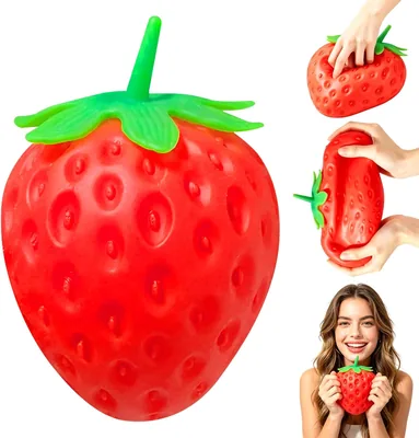 8in Giant Strawberry Squishy - Best Deal