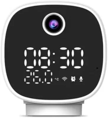 CRONY Baby Monitor: Wi-Fi Camera with Clock & Night Light - 4K, Temperature Monitor - Best Deal