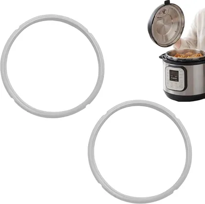 2 PCS Pressure Cooker Sealing Rings BPA-Free Gaskets Airtight Seals