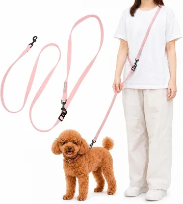 KAWAPET 犬用ショルダーリード クロスボディ ハンズフリー 全長230cm 3サイズ