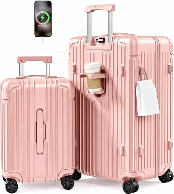 Krute 2 Piece Luggage Set Best Deal