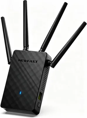 NEWFAST WLAN Wiederholer 516 Schwarz | Best Deal